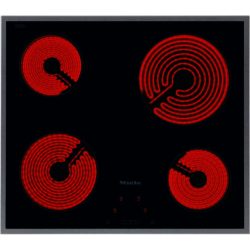 Miele KM5600 60cm Ceramic Hob with Stainless Steel Trim